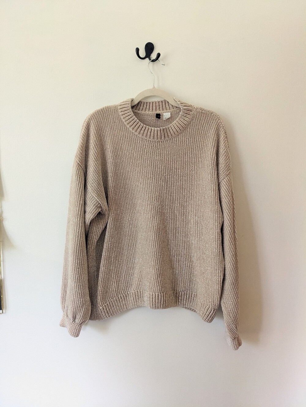 Divided By H&M Balloon Sleeve Chenille Sweater